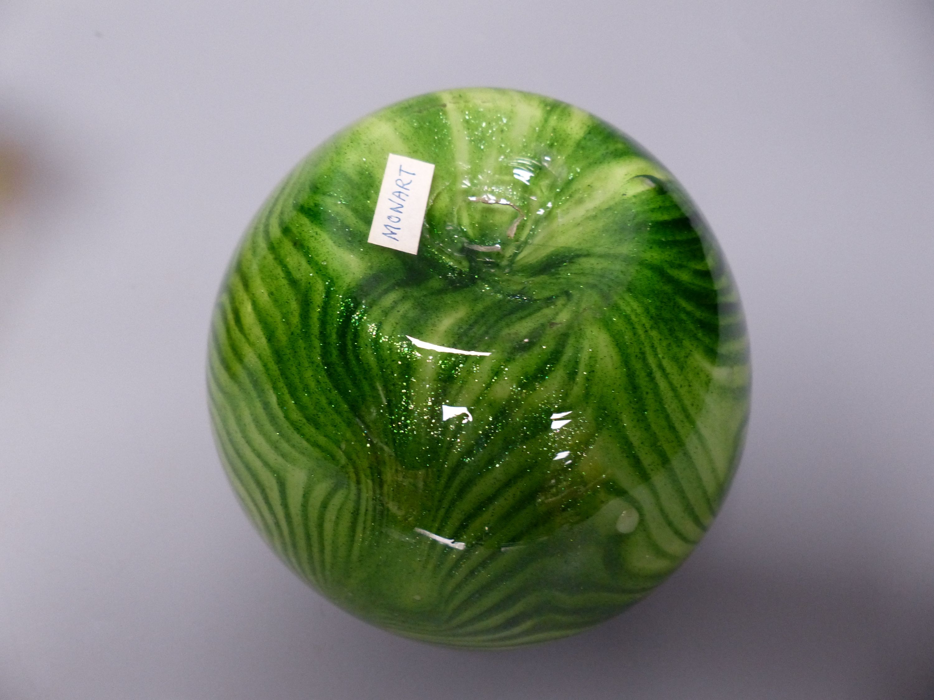 A green aventurine glass bowl and a Victorian style vaseline bowl, tallest 13.5cm